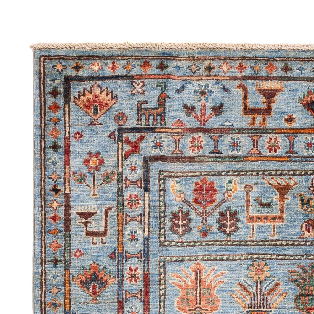 Ziegler Teppich - Ariana - 154 x 104 cm - hellblau