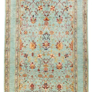 Ziegler Teppich - Ariana - 182 x 119 cm - türkis