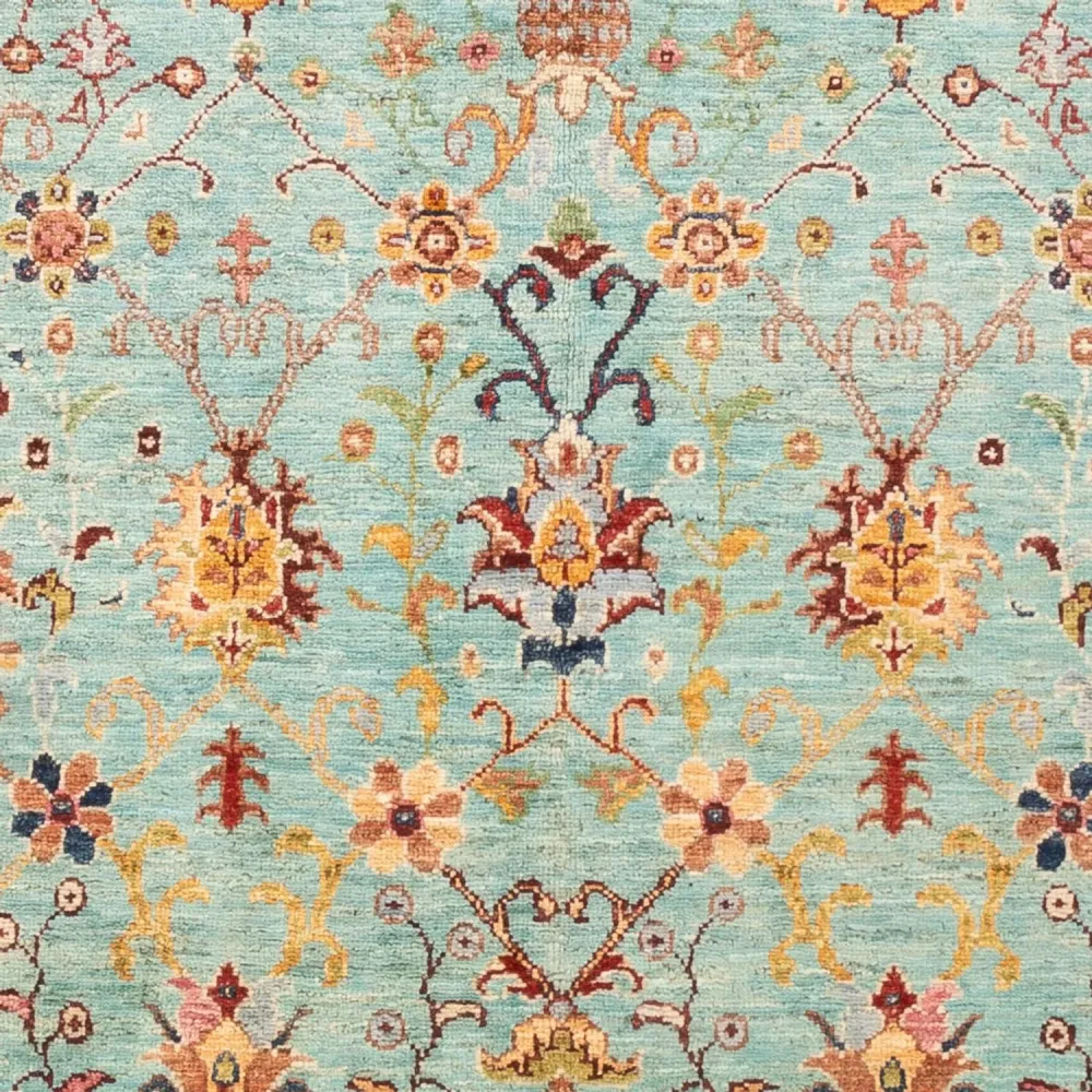 Ziegler Teppich - Ariana - 182 x 119 cm - türkis