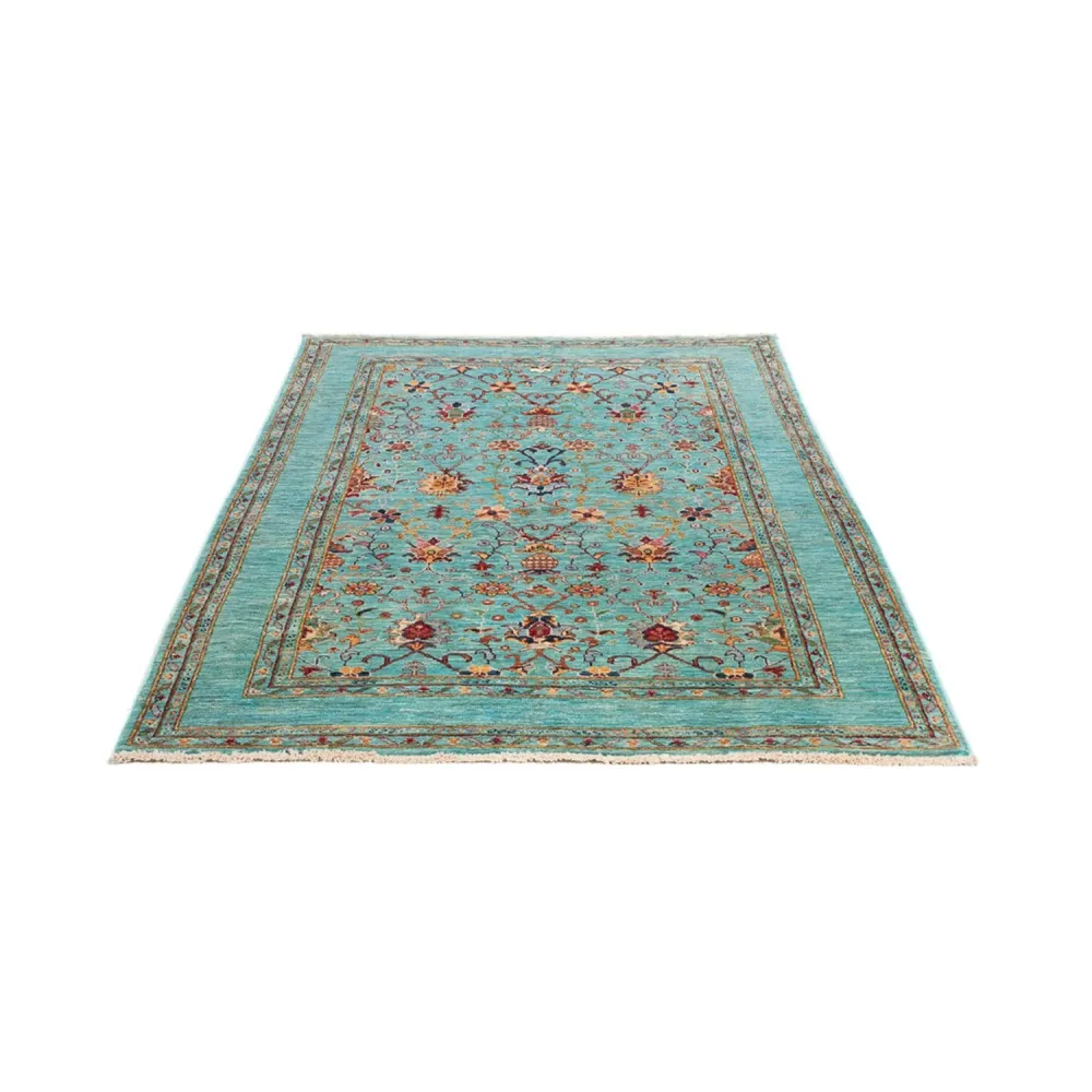 Ziegler Teppich - Ariana - 182 x 119 cm - türkis