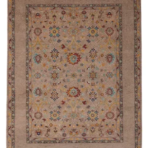 Ziegler Teppich - Ariana - 244 x 167 cm - dunkelbeige