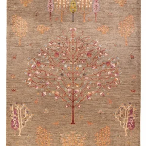 Ziegler Teppich - Ariana - 293 x 208 cm - dunkelbeige