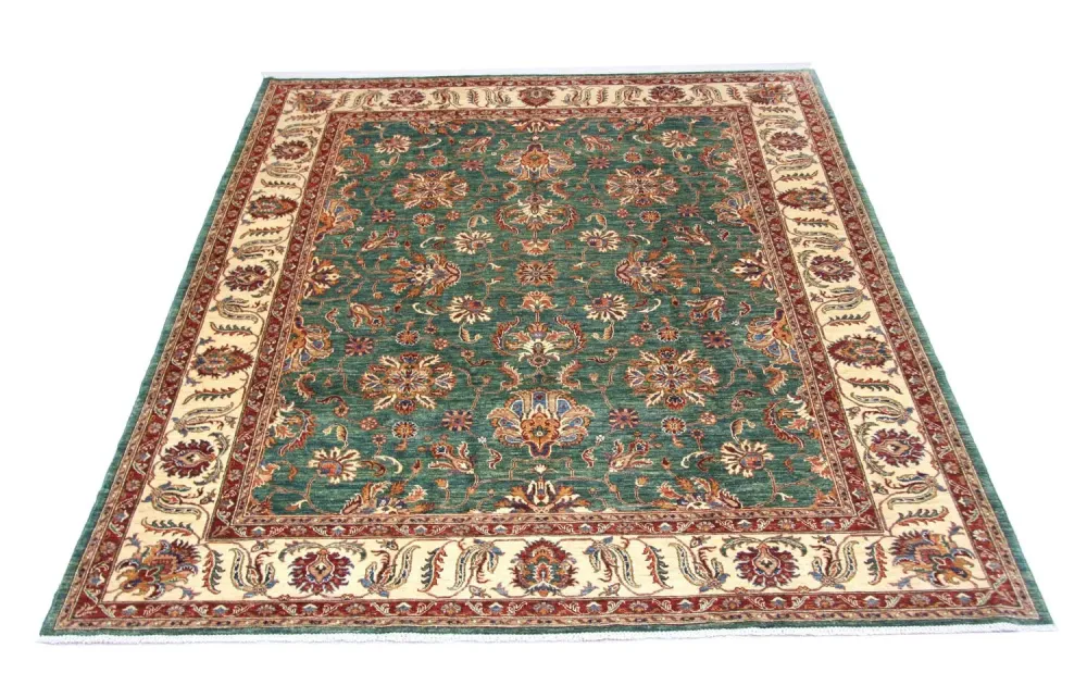 Ziegler Teppich - Ariana 295 x 250 cm - grün