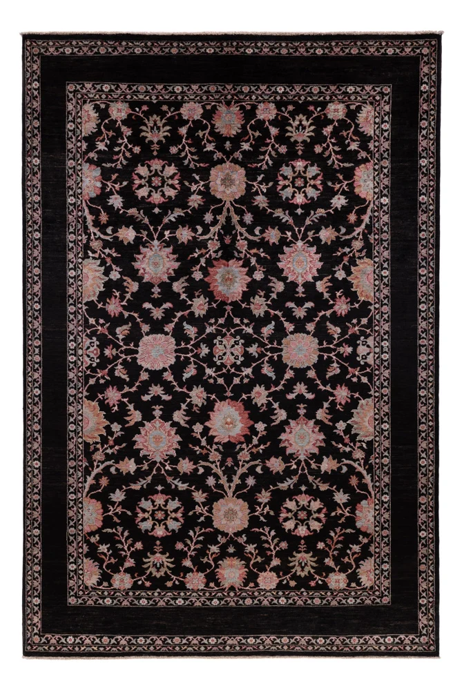 Ziegler Teppich - Ariana - 299 x 202 cm - dunkelblau