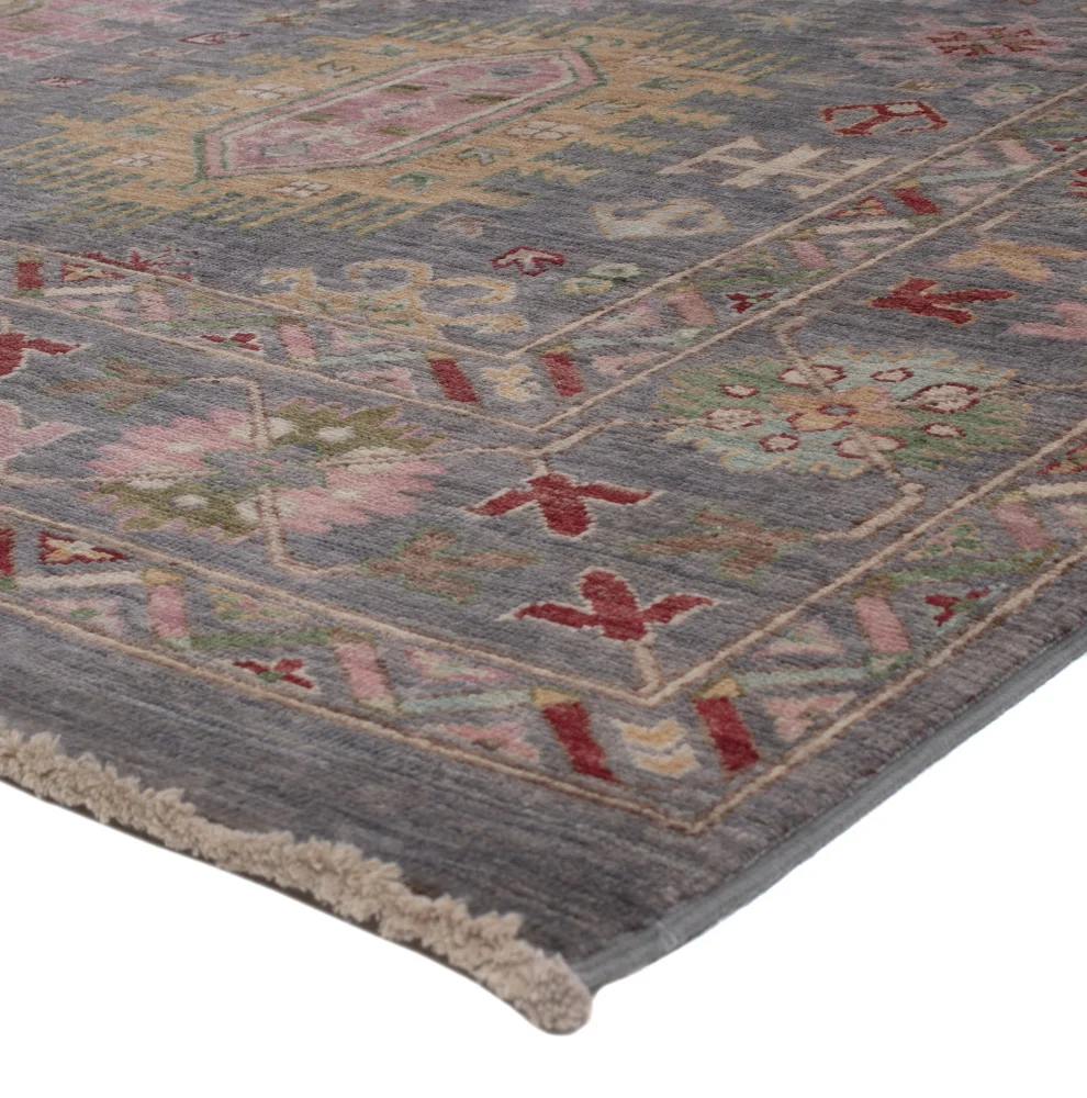 Ziegler Teppich - Ariana - 305 x 209 cm - dunkelbeige