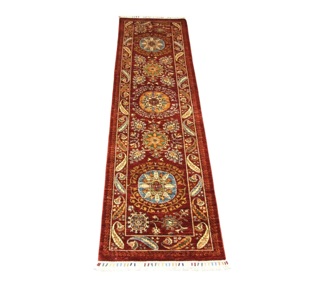 Ziegler Teppich - Ariana 307 x 78 cm - rot