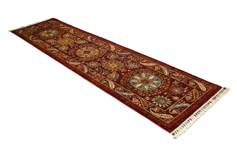 Ziegler Teppich - Ariana 307 x 78 cm - rot