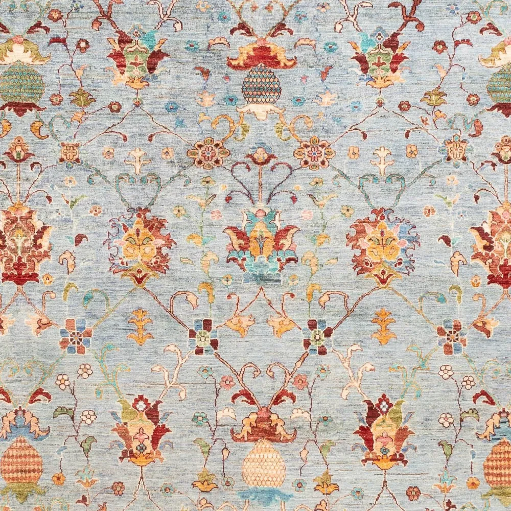 Ziegler Teppich - Ariana - 340 x 240 cm - hellblau