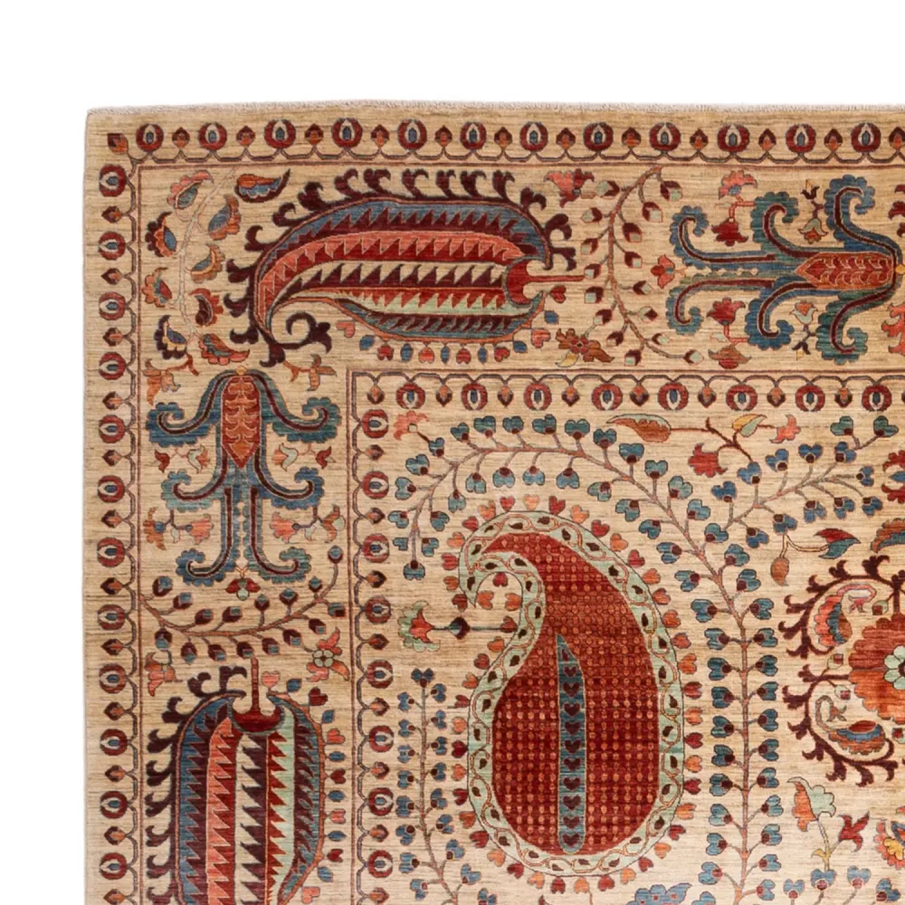 Ziegler Teppich - Ariana - 395 x 305 cm - mehrfarbig