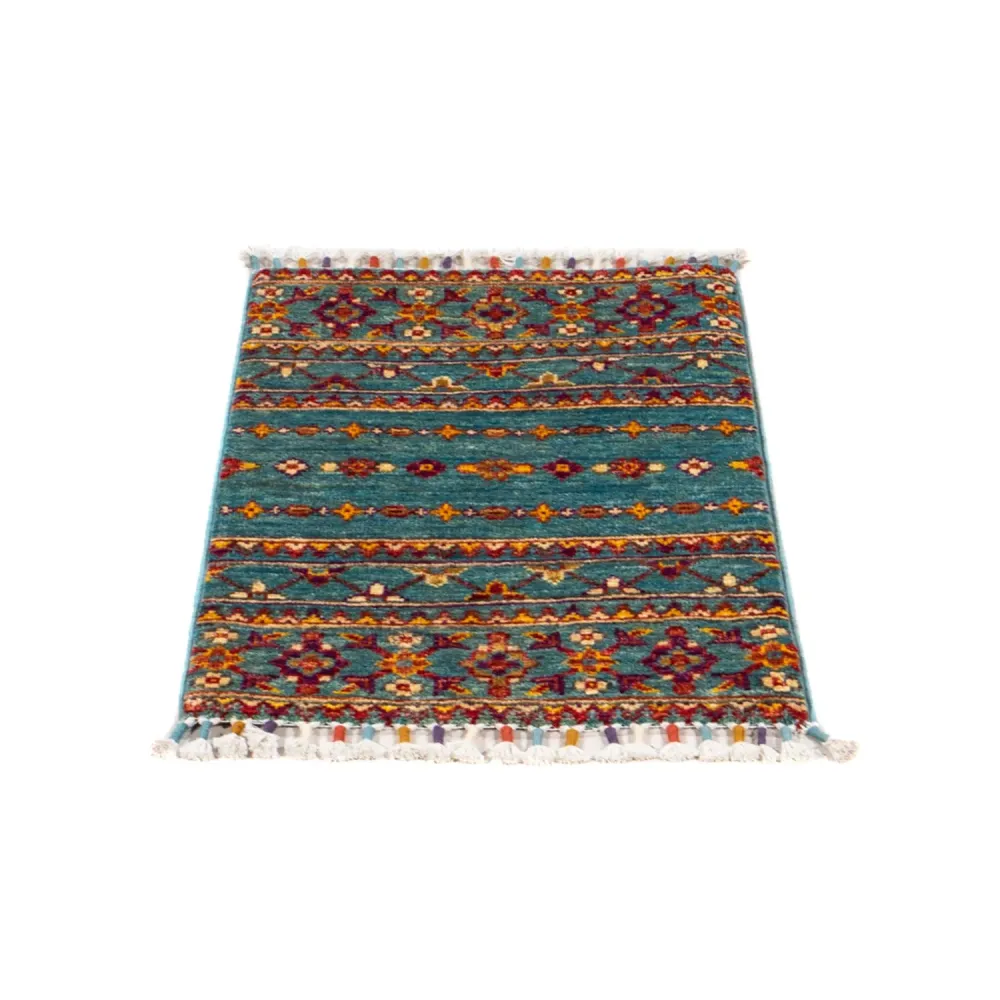 Ziegler Teppich - Ariana - 61 x 40 cm - türkis