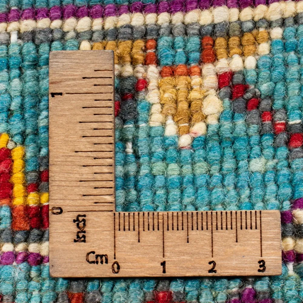 Ziegler Teppich - Ariana - 61 x 40 cm - türkis
