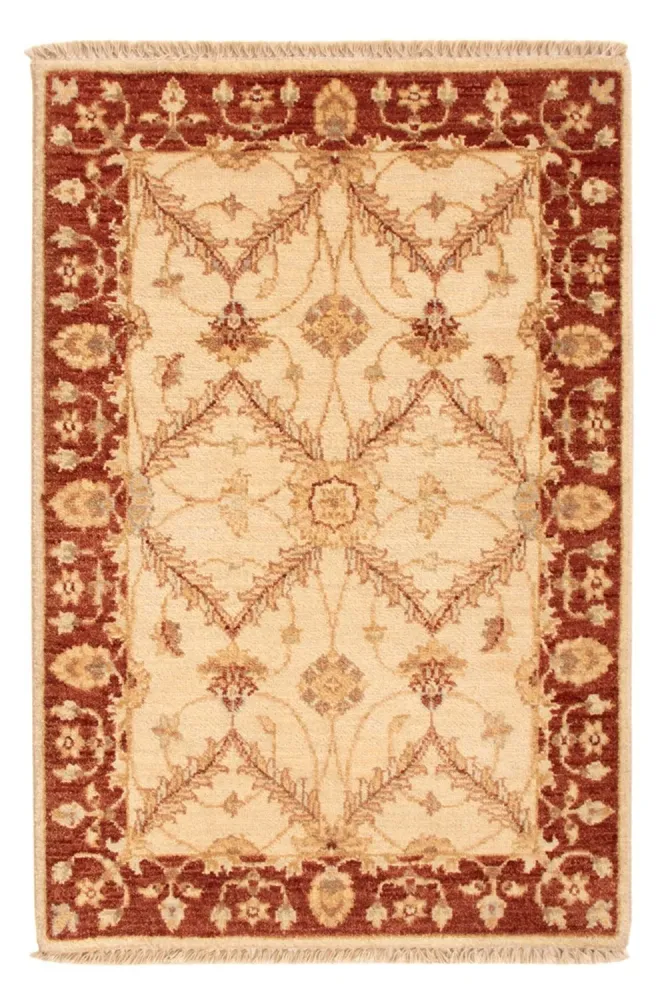 Ziegler Teppich - 90 x 60 cm - beige