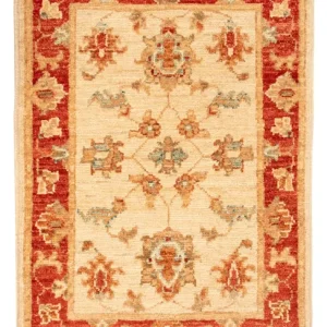 Ziegler Teppich - 72 x 53 cm - beige