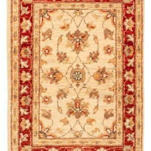 Ziegler Teppich - 74 x 50 cm - beige