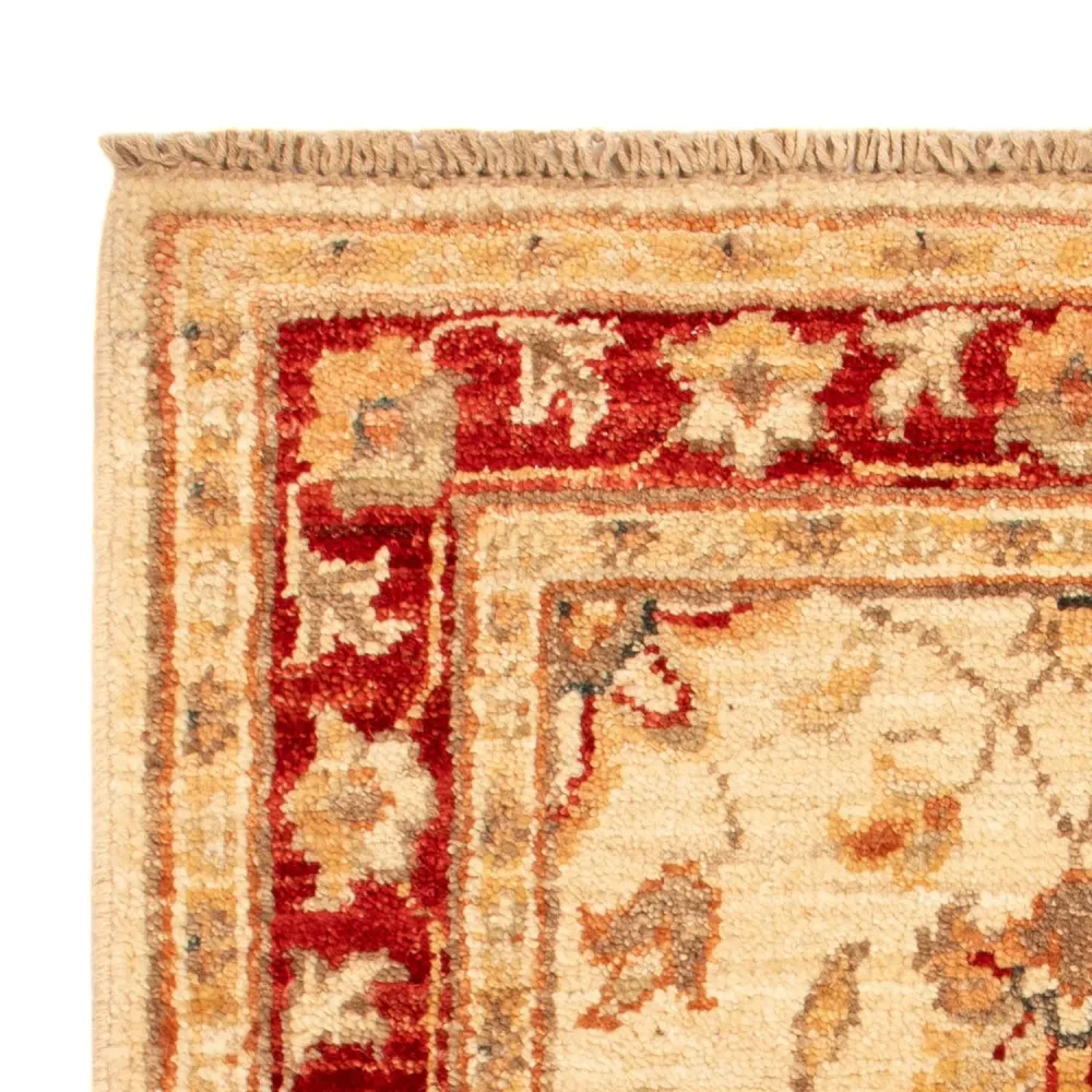 Ziegler Teppich - 74 x 50 cm - beige