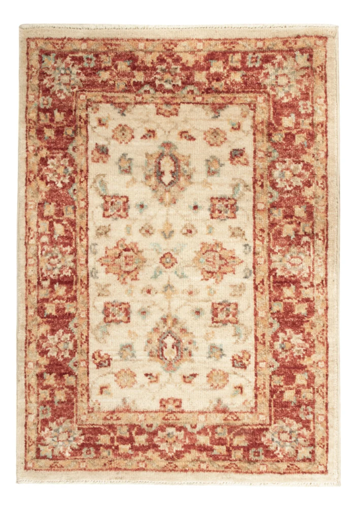 Ziegler Teppich - 90 x 60 cm - beige