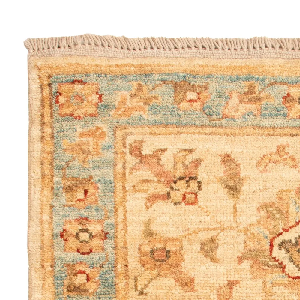 Ziegler Teppich - 76 x 55 cm - beige