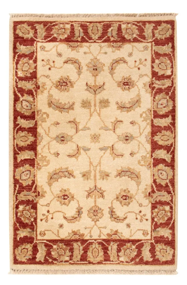 Ziegler Teppich - 90 x 60 cm - beige