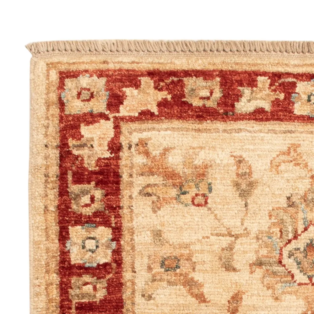 Ziegler Teppich - 69 x 52 cm - beige