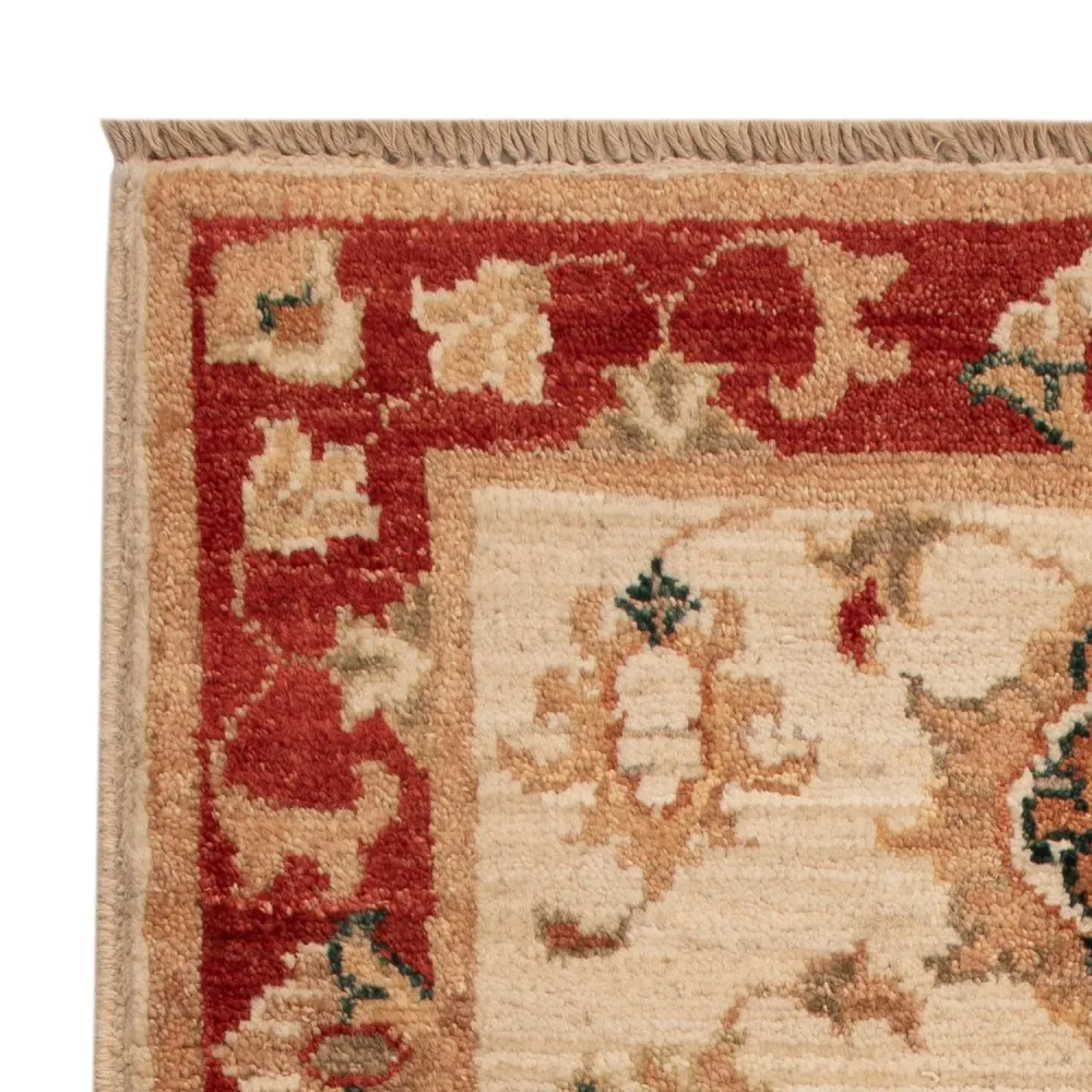 Ziegler Teppich - 67 x 52 cm - beige