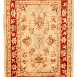 Ziegler Teppich - 72 x 52 cm - beige