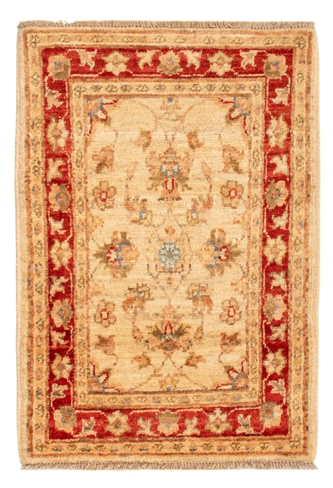 Ziegler Teppich - 72 x 52 cm - beige