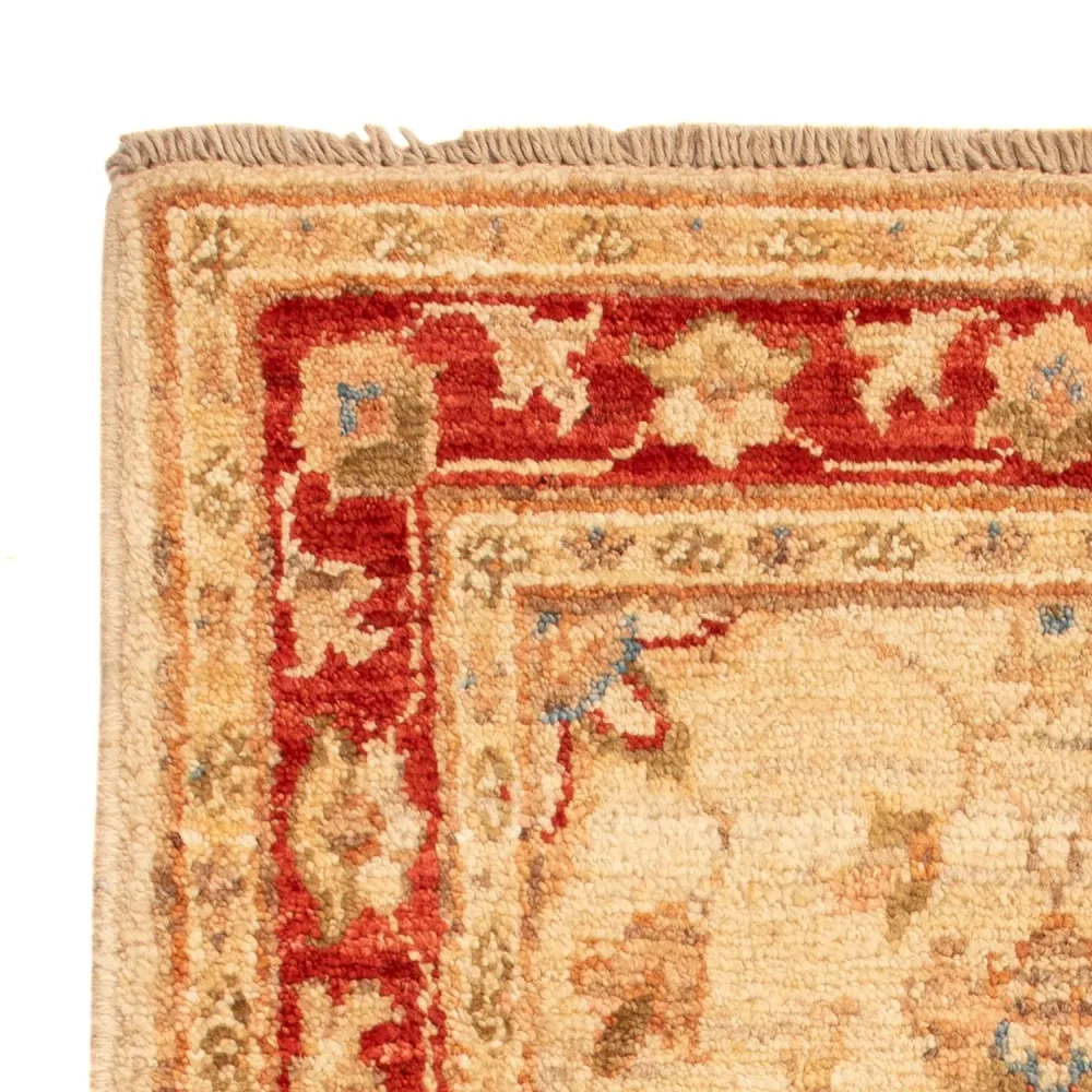 Ziegler Teppich - 72 x 52 cm - beige