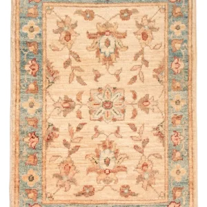 Ziegler Teppich - 70 x 51 cm - beige