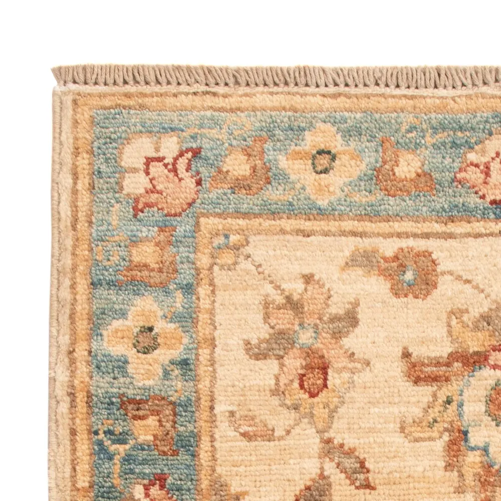 Ziegler Teppich - 70 x 51 cm - beige