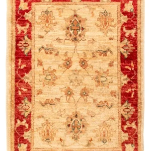 Ziegler Teppich - 73 x 50 cm - beige