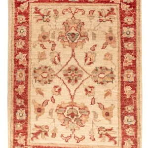 Ziegler Teppich - 68 x 52 cm - beige