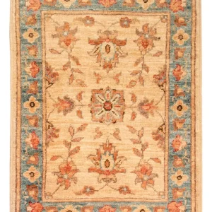 Ziegler Teppich - 69 x 50 cm - beige