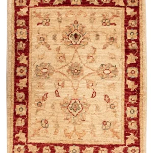 Ziegler Teppich - 65 x 51 cm - beige