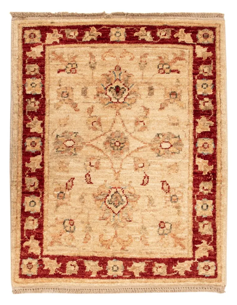 Ziegler Teppich - 65 x 51 cm - beige