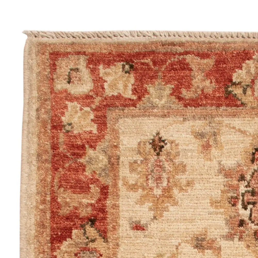 Ziegler Teppich - 70 x 50 cm - beige