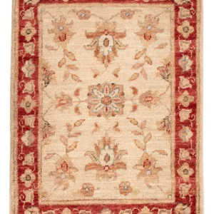 Ziegler Teppich - 69 x 52 cm - beige