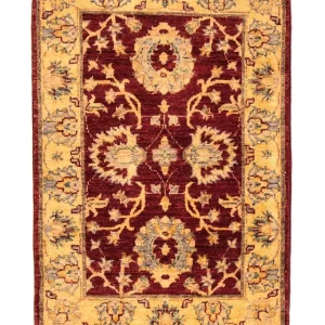 Ziegler Teppich 87 x 61 cm - dunkelbraun