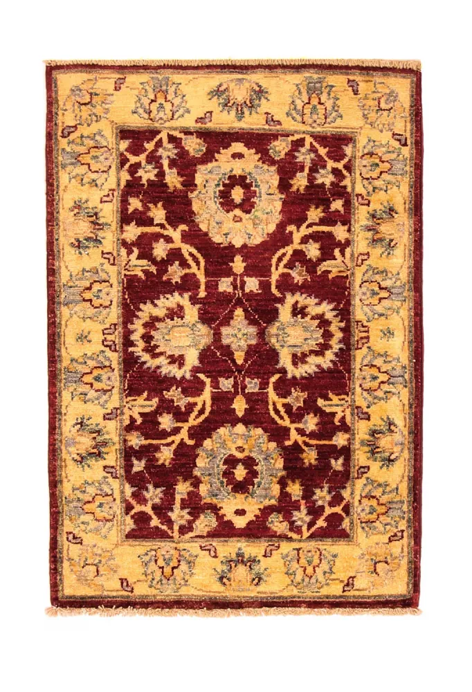 Ziegler Teppich 87 x 61 cm - dunkelbraun