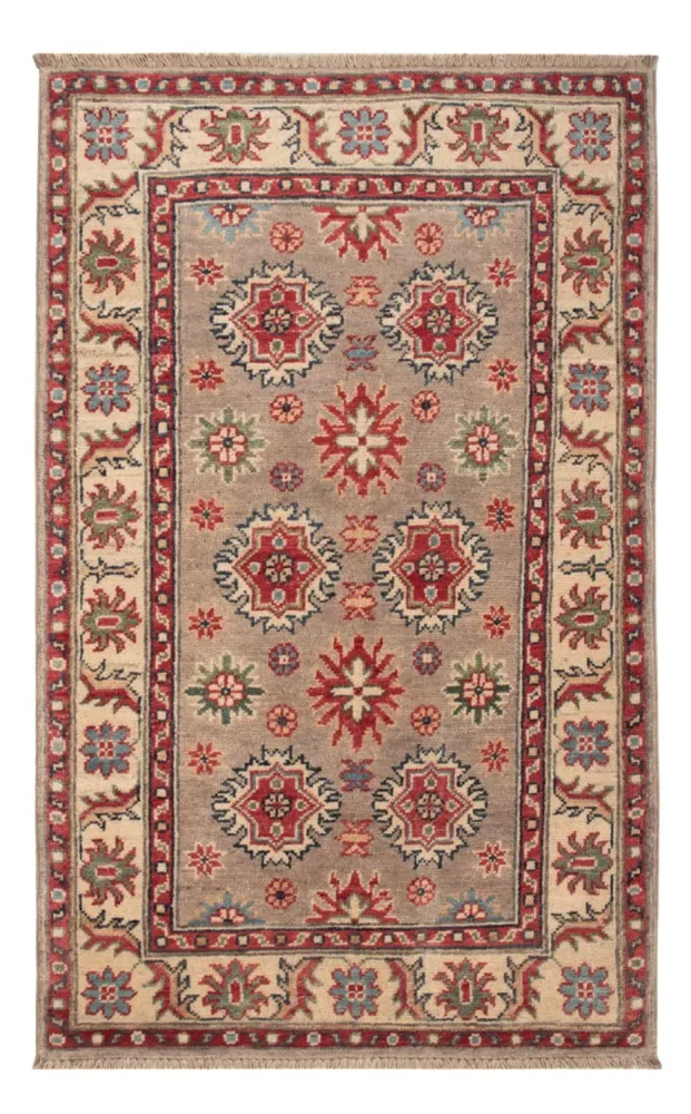 Ziegler Teppich - Kazak - 127 x 80 cm - dunkelbeige