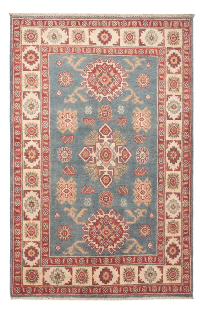 Ziegler Teppich - Kazak - 150 x 98 cm - hellblau