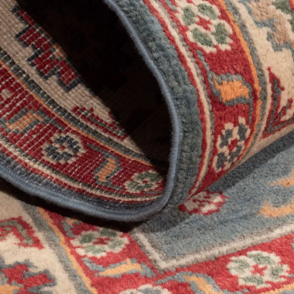 Ziegler Teppich - Kazak - 150 x 98 cm - hellblau