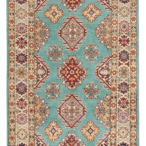 Ziegler Teppich - Kazak - 150 x 91 cm - hellblau