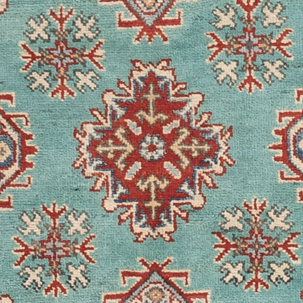 Ziegler Teppich - Kazak - 150 x 91 cm - hellblau