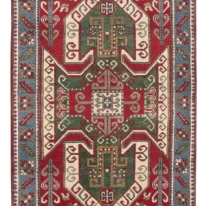 Ziegler Teppich - Kazak - 155 x 102 cm - mehrfarbig