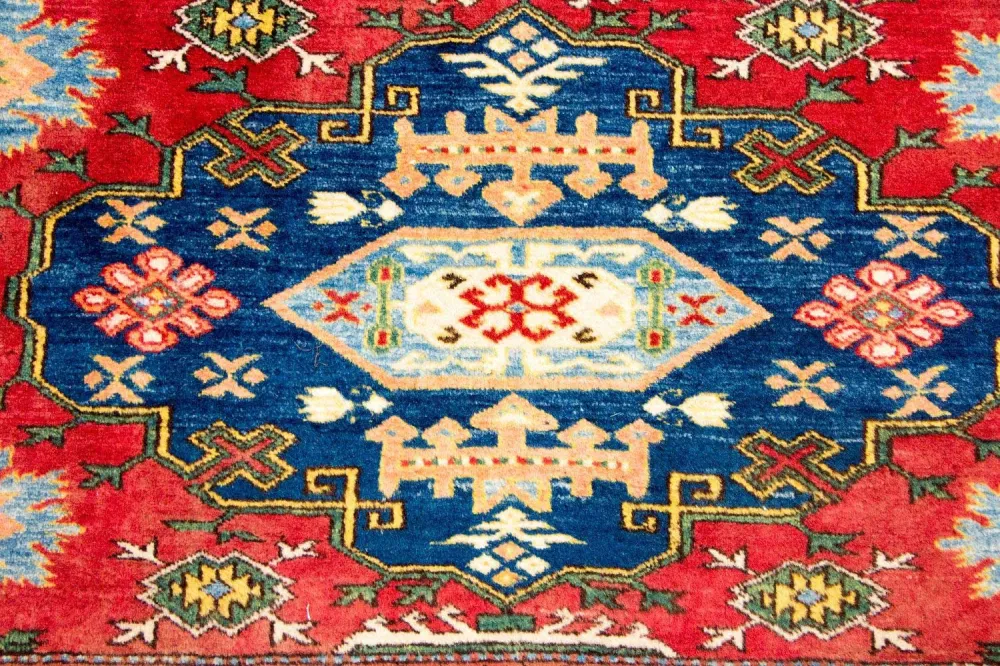 Ziegler Teppich - Kazak 197 x 188 cm - rot