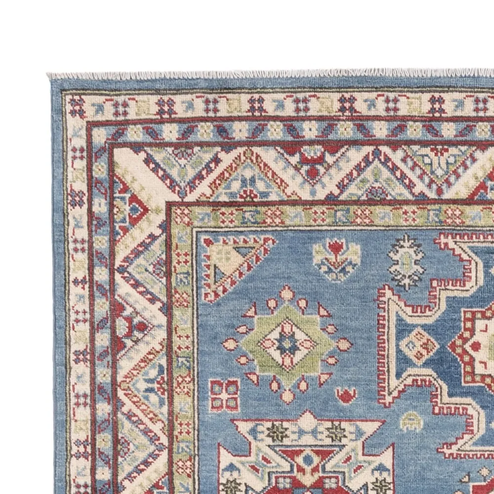 Ziegler Teppich - Kazak - 198 x 150 cm - blau