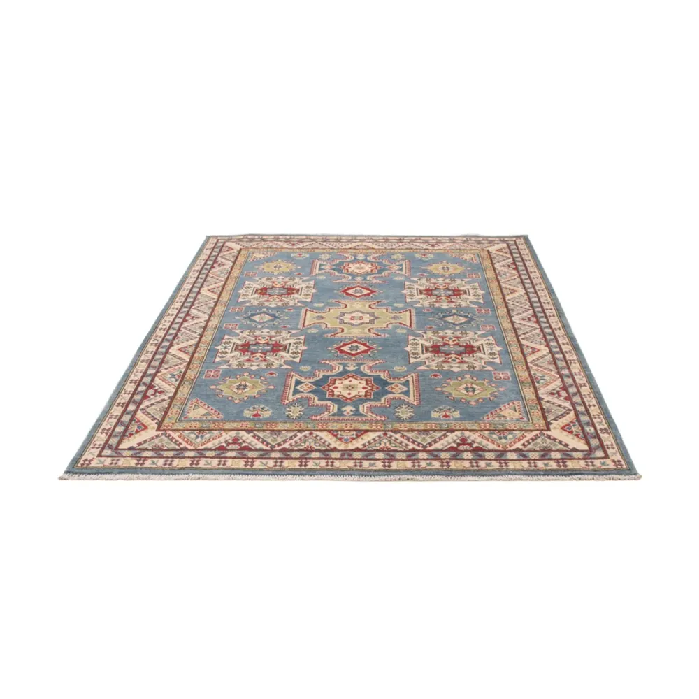 Ziegler Teppich - Kazak - 198 x 150 cm - blau