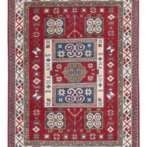 Ziegler Teppich - Kazak - 202 x 150 cm - mehrfarbig