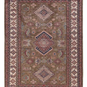 Ziegler Teppich - Kazak - 238 x 167 cm - braun
