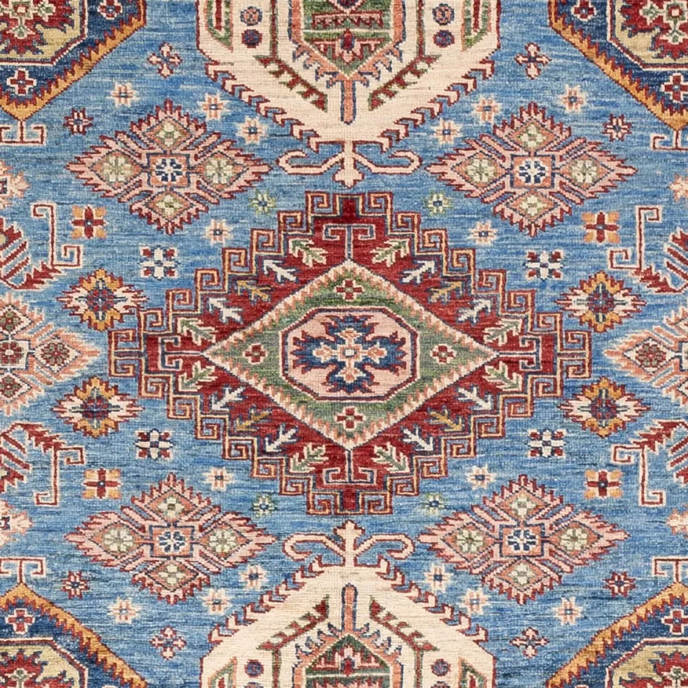 Ziegler Teppich - Kazak - 241 x 173 cm - hellblau